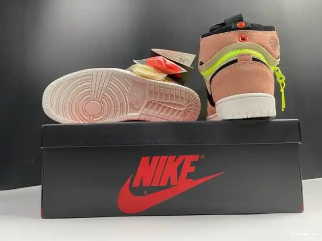 Cheap Kickmax High Switch Air Jordan Peach CW6576-800 1 0603